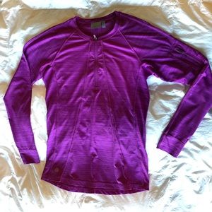 Athleta Pacifica Rash Guard Long Sleeve Top